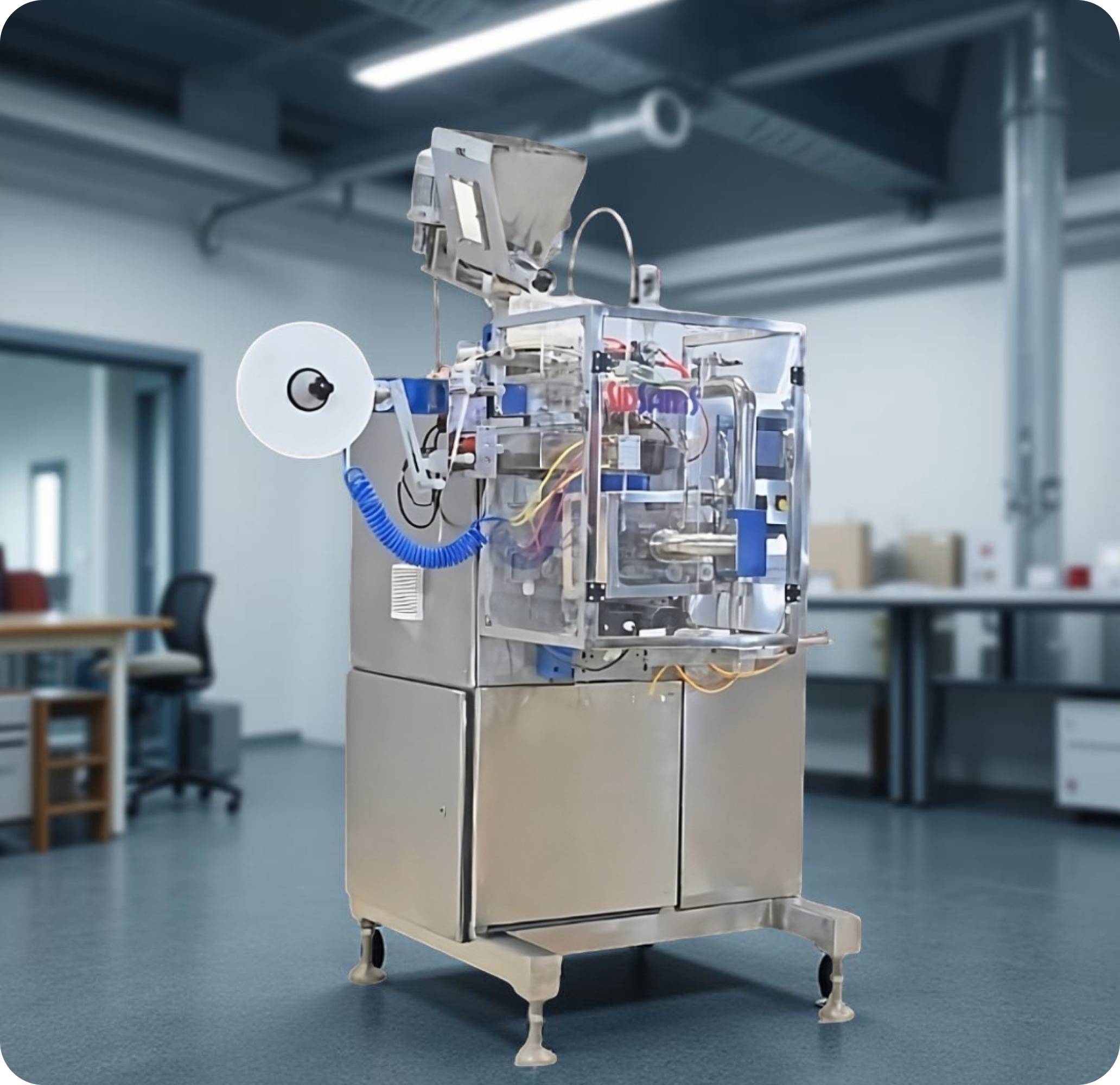 Single Chamber Tea Bag Packing Machine with Outer Sachet - Image 4